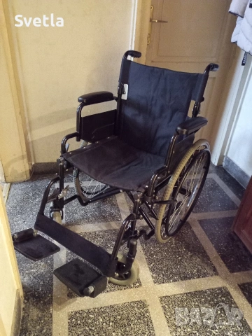 Сгъваема инвалидна количка, снимка 5 - Инвалидни колички - 53322981