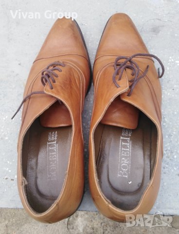 Мъжки елегантни обувки Borelli, снимка 2 - Официални обувки - 30866046