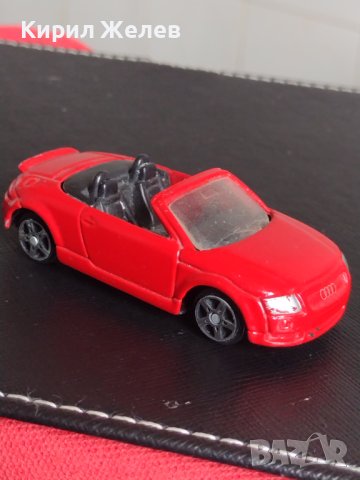 Метална количка AUDI TT ROADSTER MADE IN CHINA кабриолет за КОЛЕКЦИЯ ДЕКОРАЦИЯ 37566, снимка 8 - Колекции - 40663738