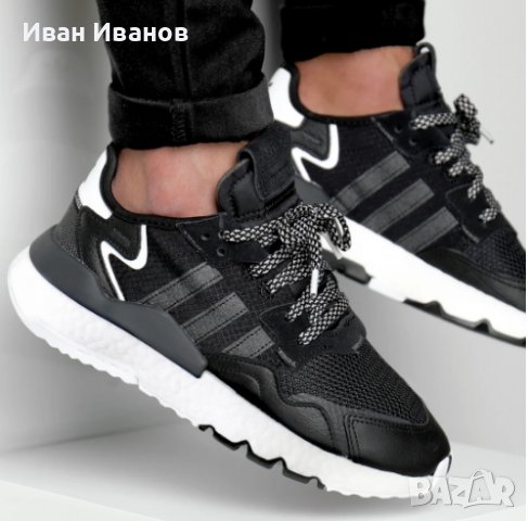  маратонки  Adidas Nite Jogger номер 45,5-46, снимка 3 - Маратонки - 37813500