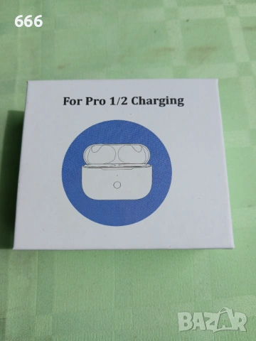 Калъф за безжично зареждане, съвместим с AirPods Pro 1 и Pro 2, бутон за синхронизиране, снимка 8 - Друга електроника - 54202644