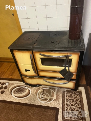 Готварска печка на твърдо гориво