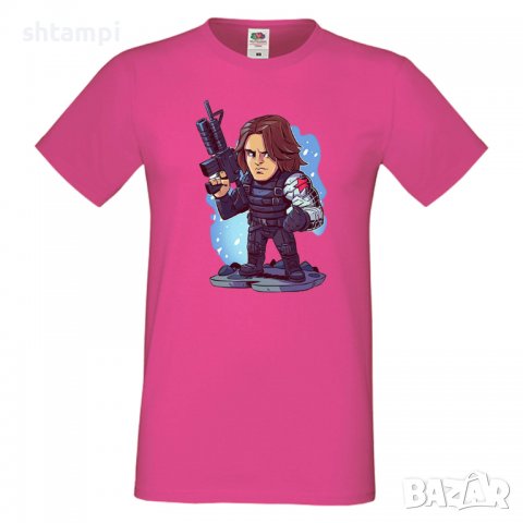 Мъжка тениска Marvel Winter Soldier  Игра,Изненада,Подарък,Геймър,, снимка 15 - Тениски - 36791855