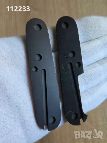 Титаниеви чирени за 91 мм Victorinox със CNC обработка на титана, снимка 3 - Ножове - 55036564