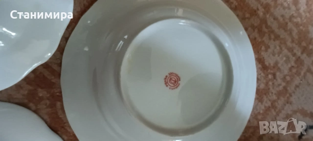 порцеланови чинии - ретро, снимка 9 - Чинии - 54257754