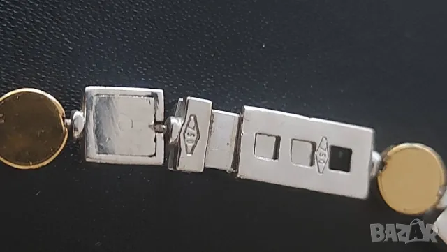 Златна гривна с брилянти, снимка 7 - Гривни - 47793130