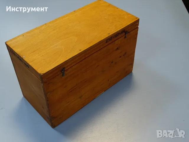 Машинен измервателен прав ъгъл ПЪ-250х100х160mm ЗИИУ-Благоевград 90°, снимка 7 - Други инструменти - 55751696