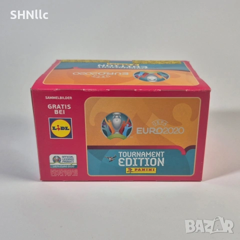 Panini Lidl Euro 2020 кутия 200 неотворени пакета стикери UEFA, снимка 5 - Колекции - 54249782