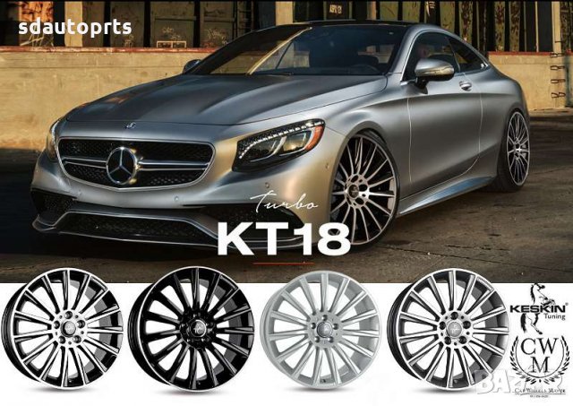 19" Джанти Keskin Мерцедес 5X112 W222 W218 W212 213 205 CLS ML GL GLA, снимка 6 - Гуми и джанти - 29176444