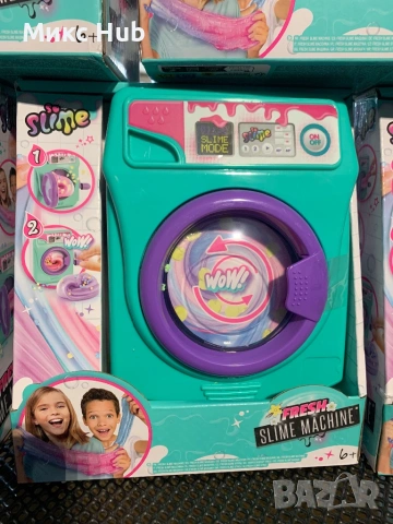 Машина за слайм. Детски творчески комплект, снимка 2 - Пластелини, моделини и пясъци - 54355943