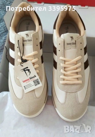 Продавам нови маратонки Tonny Black Sport, снимка 2 - Маратонки - 51823294