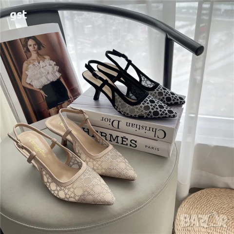 Редки Диор Dior 2025 дамски обувки на ток дизайнерски , снимка 1