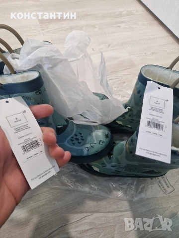 детски гумени ботуши, снимка 2 - Детски боти и ботуши - 54099378