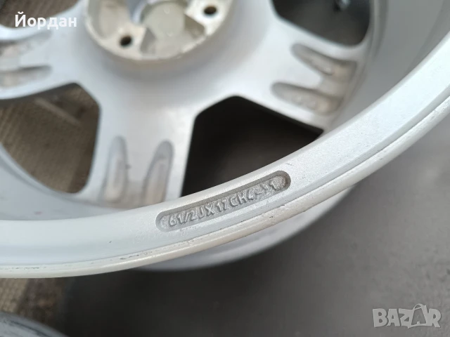 Оригинални алуминиеви джанти 17 '' цола 4х108 ПЕЖО / PEUGEOT CITROEN, снимка 12 - Гуми и джанти - 50950933