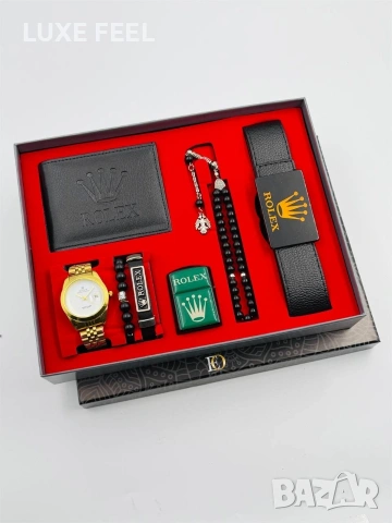 ROLEX 💎Мъжки Подаръчни Комплекти , снимка 5 - Подаръци за мъже - 53360062