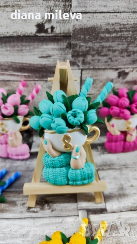 Гипсокерамични Осмици магнитчета!!, снимка 9 - Декорация за дома - 53251655