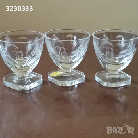 Кристални чаши за ракия, снимка 8 - Чаши - 49913771