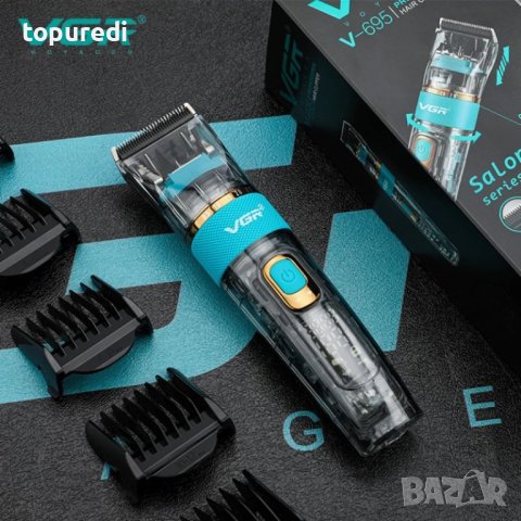 ПРОФЕСИОНАЛНА МАШИНКА ЗА ПОДСТРИГВАНЕ VGR-695, снимка 2 - Машинки за подстригване - 42648045