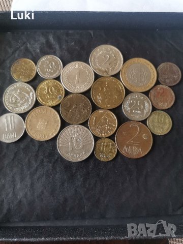Лот монети Балкански държави 