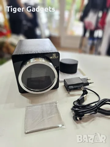 MOZSLY Watch Winder за автоматични часовници – единична въртяща кутия, 12 режима, черна, снимка 5 - Подаръци за мъже - 56200666