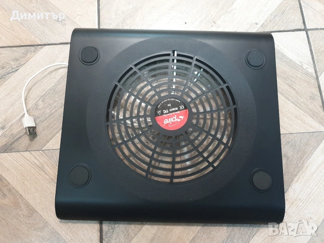 светеща вентилаторна подложка за лаптоп, снимка 2 - Лаптоп аксесоари - 54073821