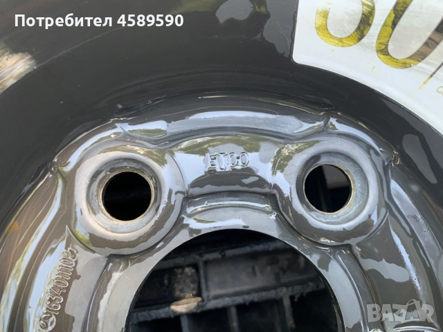 Резервна гума/Патерица 18цола ЕТ0 5x112 за Mercedes ML W163/W164, снимка 8 - Гуми и джанти - 51809835