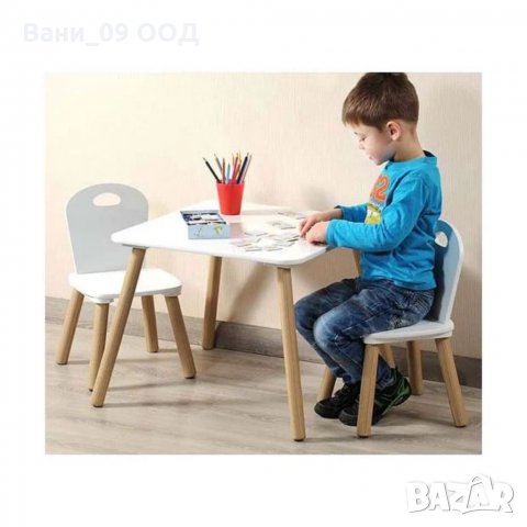 Комплект детска масичка и 2 стола, снимка 2 - Мебели за детската стая - 35089872