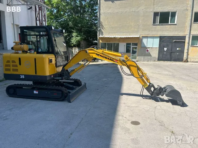 Продавам багер Hengwang HW 35 ЦЕНА ДО КРАЯ НА СЕПТЕМВРИ !!!, снимка 3 - Индустриална техника - 53217189