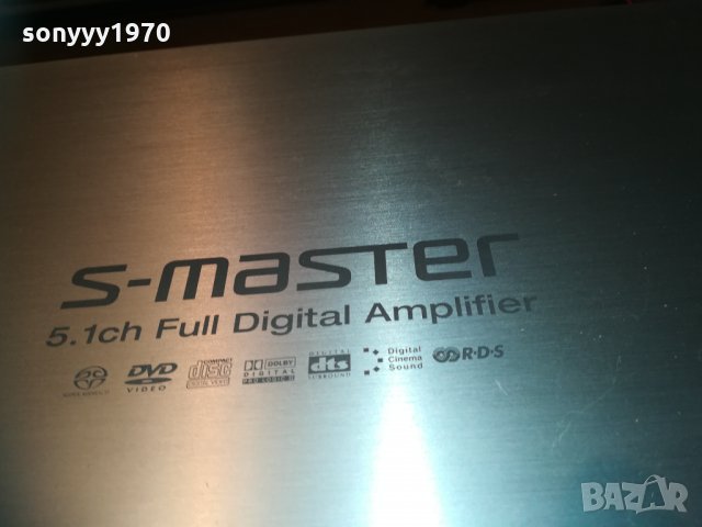 sony s-master 5.1ch full digital amplifier 0601211743, снимка 7 - Ресийвъри, усилватели, смесителни пултове - 31331335