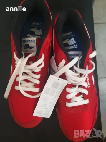Мъжки маратонки НОВИ REEBOK ЧЕРВЕНИ 41 номер, снимка 2 - Маратонки - 56140902