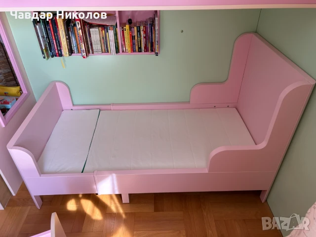 Продавам легло за малки и по-големи принцеси. , снимка 3 - Мебели за детската стая - 51141040