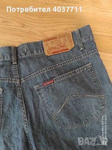 Мъжки летни дънки Carera 52 размер, снимка 3 - Дънки - 50332838