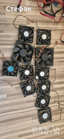 Компютърни вентилатори и кабели за хард дискове, снимка 2 - Кабели и адаптери - 53876284
