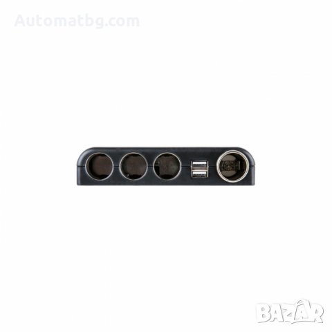 Разклонител за запалка Automat, 4 гнезда, 2 USB, 12V, 24V, снимка 4 - Аксесоари и консумативи - 33738675