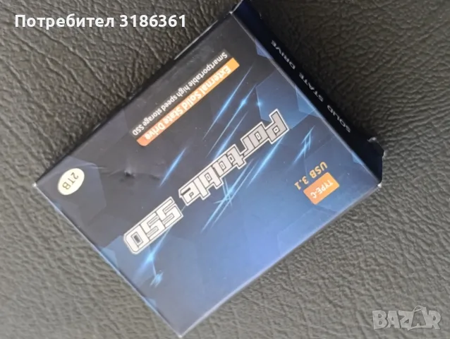 Portable SSD 2TB външен доп. хард диск 2TB, снимка 2 - Външни хард дискове - 56049572