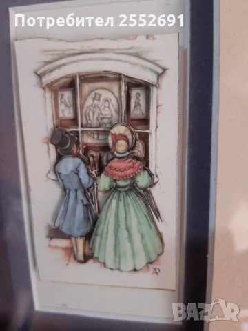 Картина , снимка 3 - Антикварни и старинни предмети - 29698686