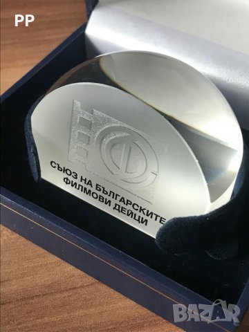 Кристален плакет, преспапие, лупа , снимка 3 - Други ценни предмети - 35441771