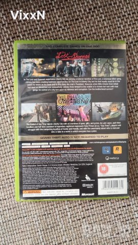 Grand theft auto episodes from liberty city xbox 360, снимка 2 - Игри за Xbox - 49771806