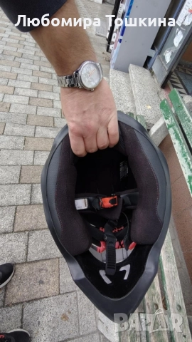 Каска за мотор , снимка 3 - Спортна екипировка - 52463091