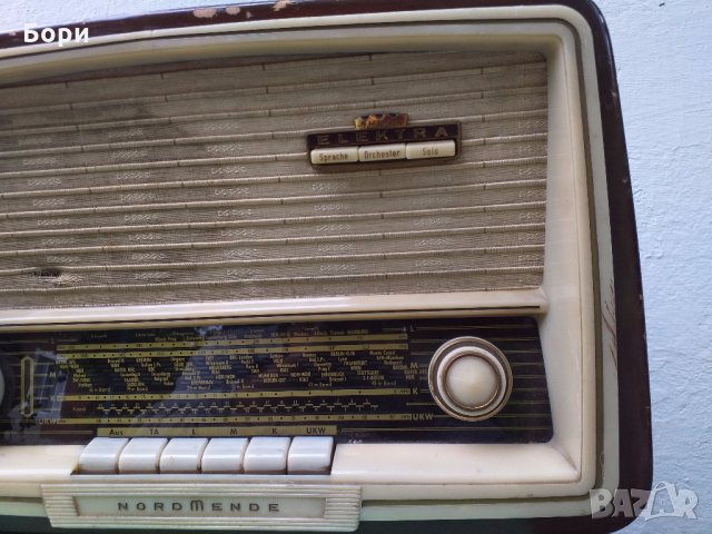 Nordmende Elektra HIFI Е 13  1960г, снимка 6 - Радиокасетофони, транзистори - 29513139