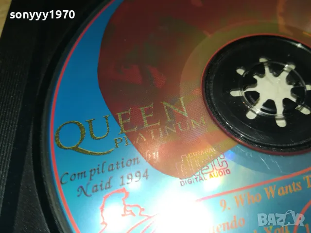 QUEEN PLATINUM-CD 2303251043, снимка 15 - CD дискове - 49603305