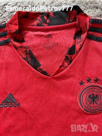 Мъжко футболно горнище Адидас Германия, снимка 4 - Спортни дрехи, екипи - 52361612