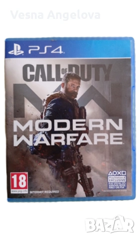Call of Duty: Modern Warfare за PS4 Оригинален диск и кутия