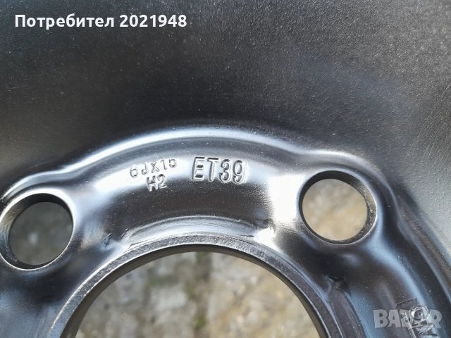 Продавам джанти за Опел,Шевролет,15 цола,4 дупки, снимка 7 - Гуми и джанти - 52538634