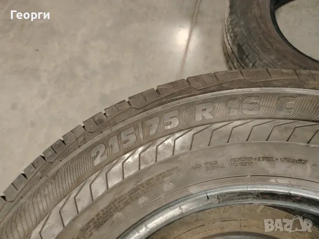 2бр.летни гуми 215/75/16C Semperit, снимка 5 - Гуми и джанти - 55799312