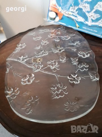 Немски кристален поднос Walter glass , снимка 5 - Аксесоари за кухня - 31874621