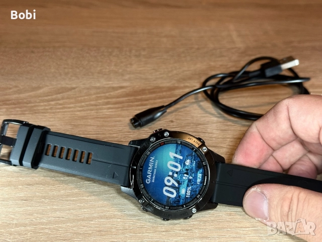 Garmin Fēnix 6 Pro (Gorilla Glass, 100m водоустойчивост) fenix, снимка 18 - Смарт часовници - 52696429