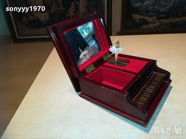 AL SWAN LAKE-музикална кутия-С БАЛЕРИНА-внос франция, снимка 10 - Колекции - 29491097