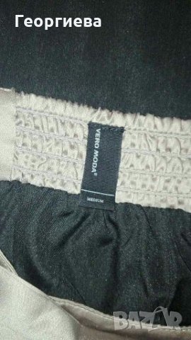 Рокля в черно и бежово, със свободна кройка👗🍀S/M,M👗🍀арт.848, снимка 6 - Рокли - 30446399