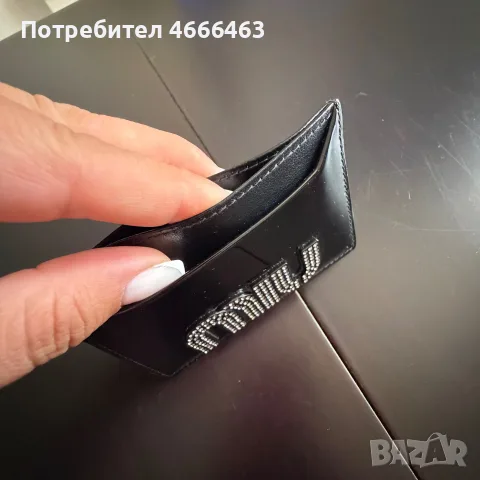 Miu Miu-оригинален card holder , снимка 4 - Портфейли, портмонета - 56303761